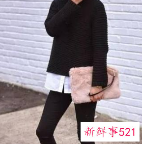 白衬衫配什么毛衣