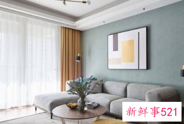 客厅墙面做什么颜色好看