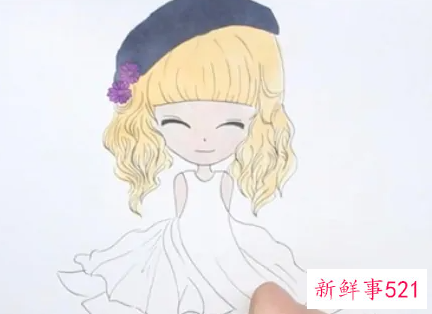 10一15岁画画教程女生