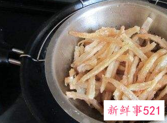干煸藕丝是怎样制作