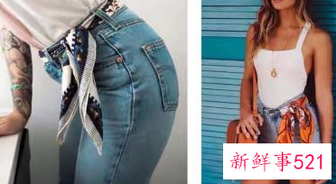 如何系丝巾简单又好看