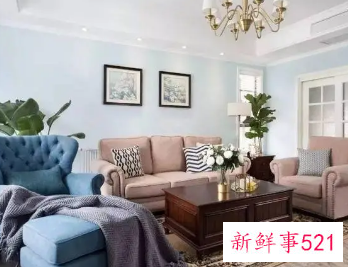 客厅墙面做什么颜色好看