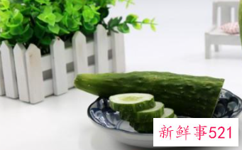 黄瓜的作用功效