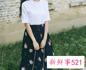 白衬衫配什么毛衣