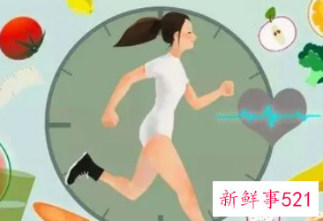 具有充足的睡眠均衡的营养和适当的运动