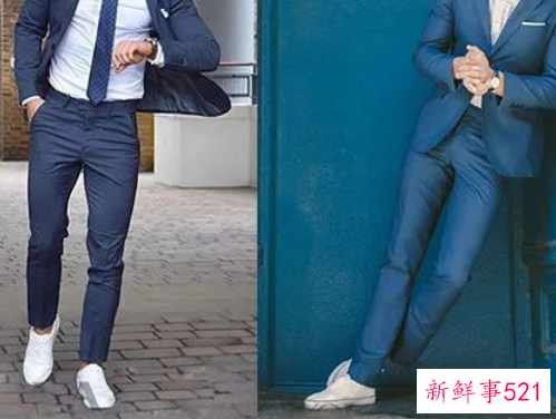 小白鞋西裤搭配