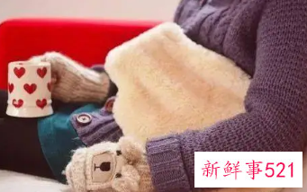 肚子和后背都是凉的