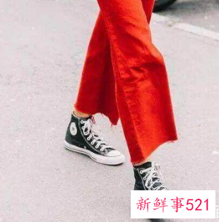 高帮帆布鞋搭配