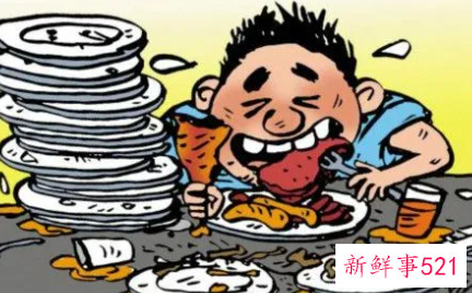 梦见自己特别能吃吃了好多