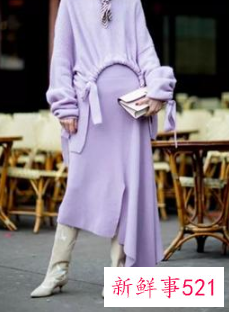 长裙靴子怎么搭配