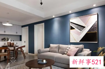 客厅墙面做什么颜色好看