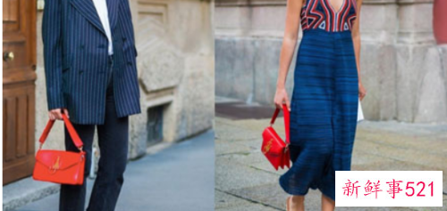 红色包包搭配技巧