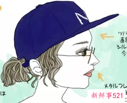 黑色眼镜配什么帽子