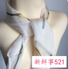 大方巾的各种围法视频