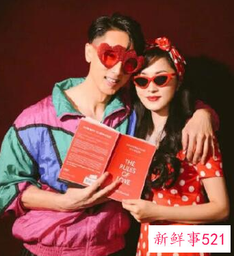 吴尊林丽吟婚纱照中西合璧十分抢眼