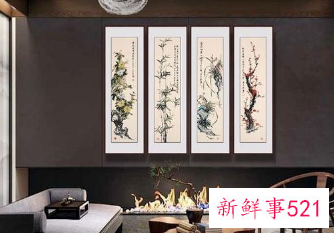 茶室挂画图片欣赏