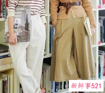 50岁女阔腿裤的穿搭