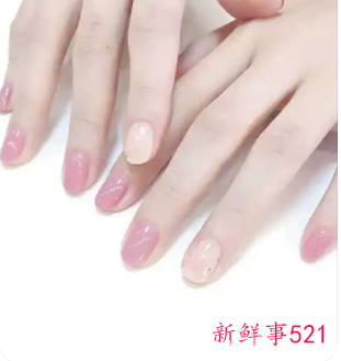 指甲好看怎么形容