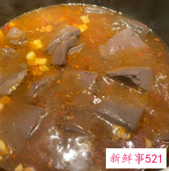 嫩猪血的制作方法