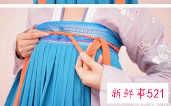 唐制齐胸襦裙怎么穿