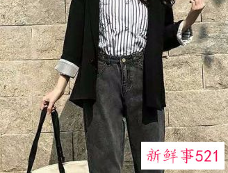 直筒裤配什么外套好看