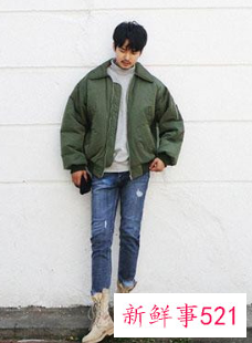 穿圆领毛衣怎么穿搭