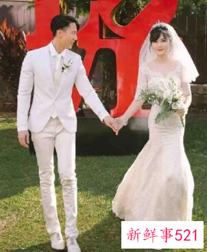 吴尊林丽吟婚纱照中西合璧十分抢眼