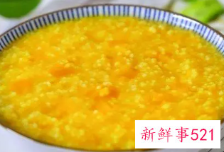 早上喝小米南瓜粥好吗