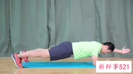 平板支撑锻炼哪里