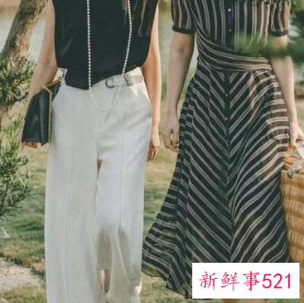 50岁女阔腿裤的穿搭