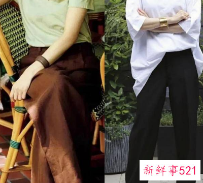 50岁女阔腿裤的穿搭