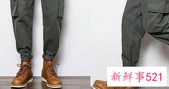 男士高筒靴搭配衣服图片