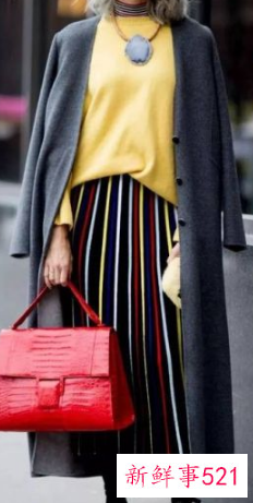 秋冬长裙搭配什么外套好看