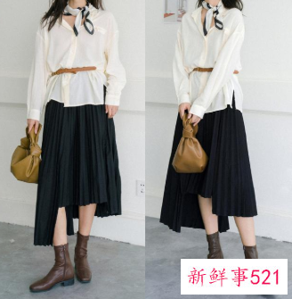 时尚博主演绎初秋的时髦穿搭