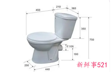 马桶安装尺寸标准