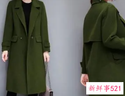 绿色大衣里面应该怎么搭配