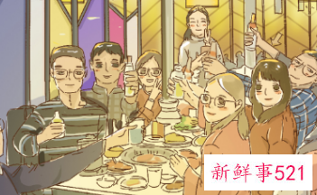 已婚女人梦见很多人在吃饭