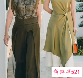 50岁女阔腿裤的穿搭
