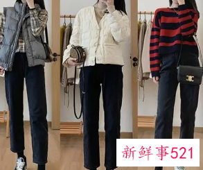 直筒裤配什么外套好看