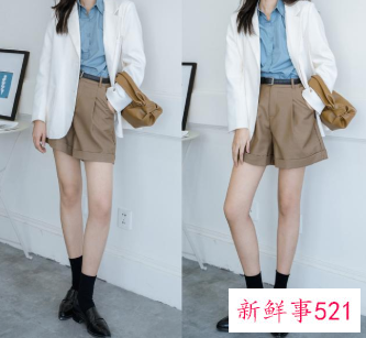 时尚博主演绎初秋的时髦穿搭