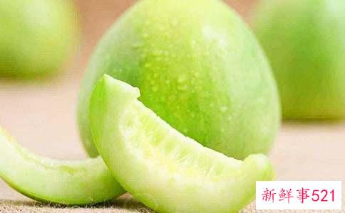 香瓜的功效与作用减肥