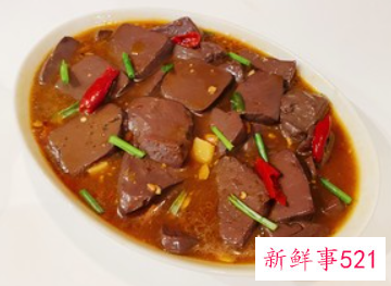 嫩猪血的制作方法