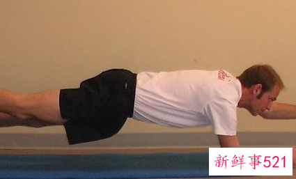 平板支撑锻炼哪里