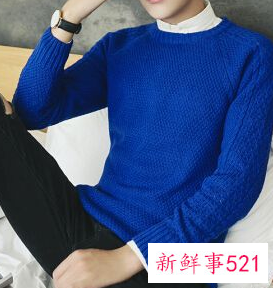 穿圆领毛衣怎么穿搭