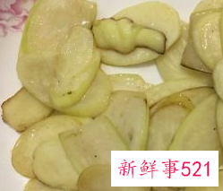 清炒茭白的家常做法