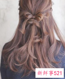 大圆脸怎么扎头发