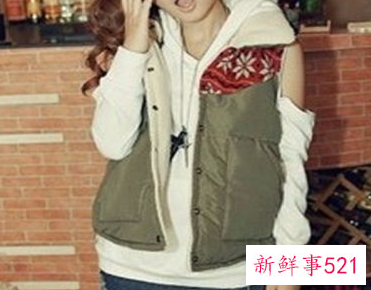 绿色毛衣背心配什么内搭