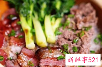 腊肠牛腩煲仔饭的做法