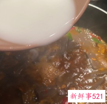 嫩猪血的制作方法