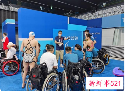 中国残奥游泳项目夺金并打破世界纪录